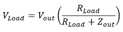 Output Voltage Relationship
